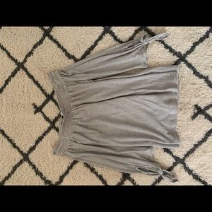 lucky brand off the shoulder top